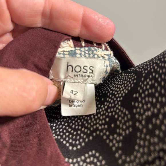 HOSS INTROPIA Fish bone embroidery midi size 42 US 10 - Picture 7 of 12